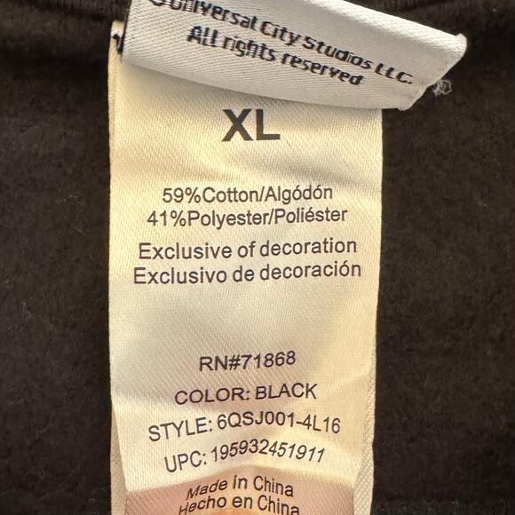 Wicked Movie Women's Full Zip Embroidered Hooded Sweatshirt XL NWT - Picture 10 of 15